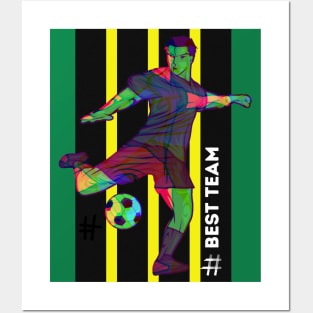 BEST TEAM - Football Player Posters and Art